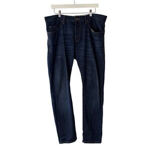 Mexx Modern Slim Dark Wash Indigo Cotton Denim‎ Jeans Mens 36x34 Straight Leg